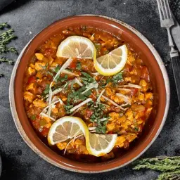Chicken Maqloqal with Cheese Casserole